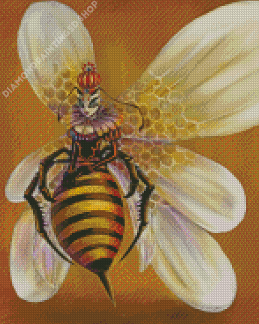 Adorable Queen Bee Diamond Painting