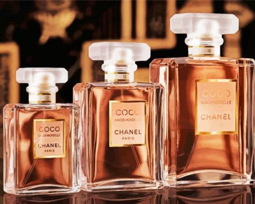 Adorable Channel Perfume Bottles - 5D Diamond Painting 