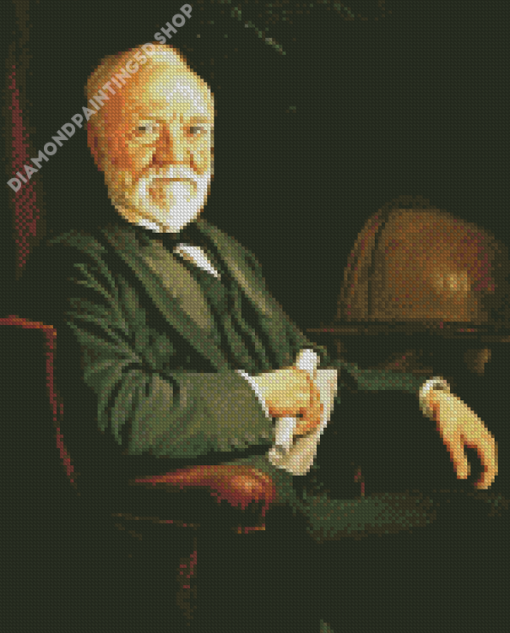 Aesthetic Andrew Carnegie Diamond Painting