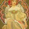 Aesthetic Art Nouveau Ivy Diamond Painting