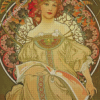 Aesthetic Art Nouveau Ivy Diamond Painting