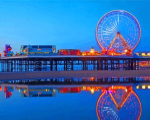 Aesthetic Blackpool City Diamond Painting