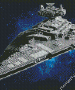 Aesthetic Star Wars Imperial Destroyer Diamond Painting