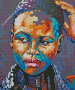 Aesthetic African Faces Art Diamond Painting