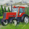 Allis Chalmers Landscape Diamond Painting