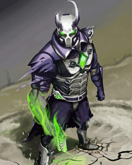 Androxus paladins Game Diamond Painting