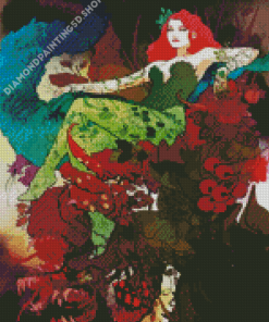 Art Nouveau Poison Ivy Diamond Painting