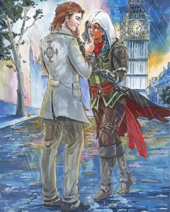 Assassin And Templier London Couple Diamond Painting