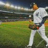 Baseballer Derek Jeter Diamond Painting
