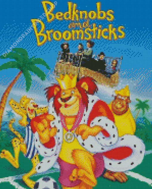 Bedknobs And Broomstick Diamond Painting