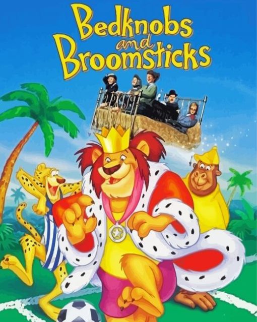 Bedknobs And Broomstick Diamond Painting