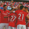 Benfica Players Diamond Painting