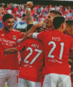 Benfica Players Diamond Painting