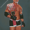 Bill Goldberg WWE Champion Diamond Painting