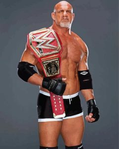 Bill Goldberg WWE Champion Diamond Painting