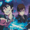 Blue Exorcist Rin Okumura And Yukio Diamond Painting