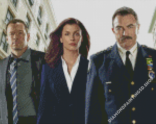 Blue Bloods Characters Diamond Painting