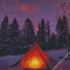 Camping Scene Diamond Painting