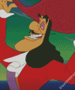 Captain Hook Diamond Painting