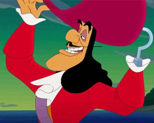 Captain Hook Diamond Painting