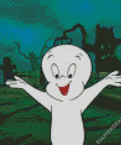 Casper Illustration Diamond Painting