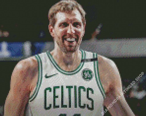 Celtics Dirk Nowitzki Diamond Painting