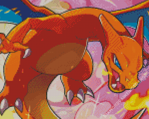 Charizard Art Diamond Painting