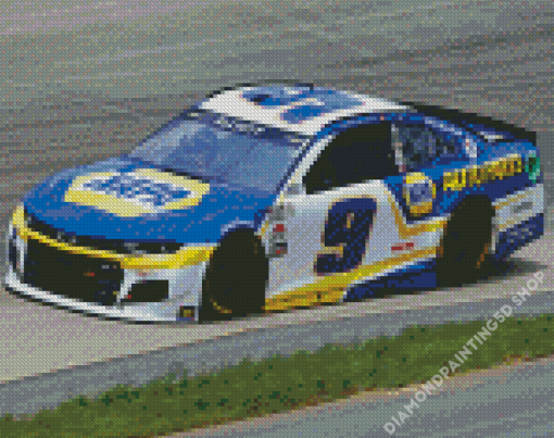 Chase Elliot Car Diamond Painting