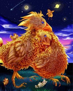 Chocobos Diamond Painting