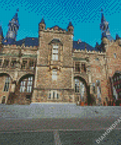 City Hall Aachen Diamond Painting