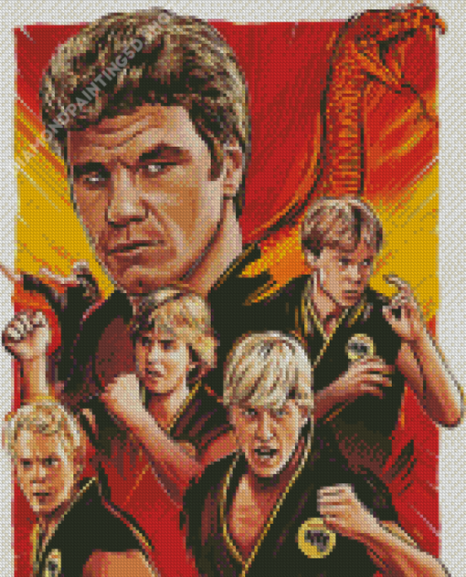 Cobra Kai Poster Diamond Painting