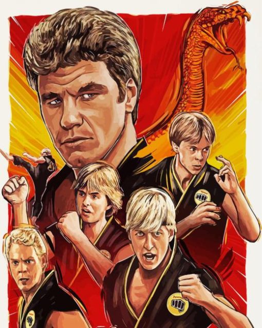 Cobra Kai Poster Diamond Painting