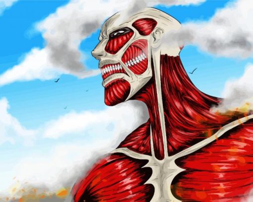 Colossal Titan Character Diamond Painting