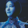 Cortana Halo Diamond Painting