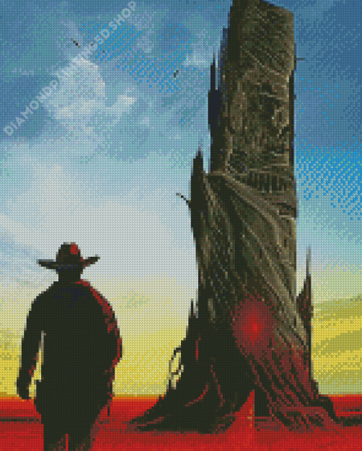 Dark Tower Illustration Diamond Painting