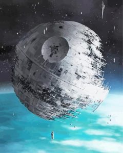 Death Star Object Diamond Painting