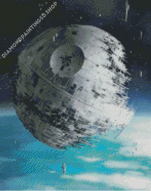 Death Star Object Diamond Painting