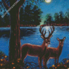 Deer Couple Diamond Painting