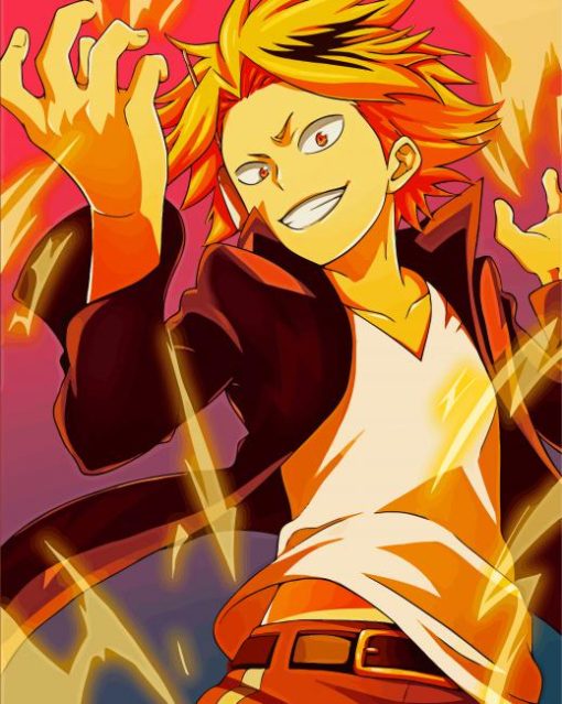 Dendki Kaminari My Hero Academia Character Diamond Painting