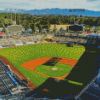 Dodger Stadium Los Angeles Diamond Painting