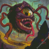 Dungeon And Dragons Beholder Monster Diamond Painting