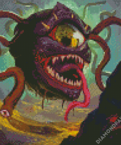 Dungeon And Dragons Beholder Monster Diamond Painting