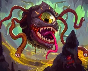 Dungeon And Dragons Beholder Monster Diamond Painting