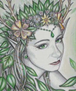 Emerald Princess Art Diamond Painting