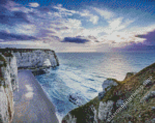 Etretat Landscape Diamond Painting