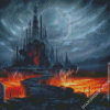 Fantasy Creepy Castle Diamond Painting