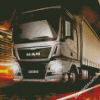 Fast Man Truck Diamond Painting