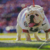 Georgia Bulldogs Animal Diamond Painting