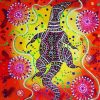 Goanna On Tree - 5D Diamond Painting