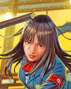 Gogo Yubari Japanese Character Diamond Painting